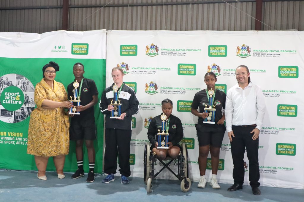 The KwaZulu-Natal Table Tennis Association in partnership with the KwaZulu-Natal Department of Sport, Arts and Culture hosted the Provincial Para Table Tennis Championships.