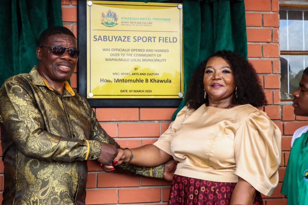 Sabuyazwe Sports Facility Handover